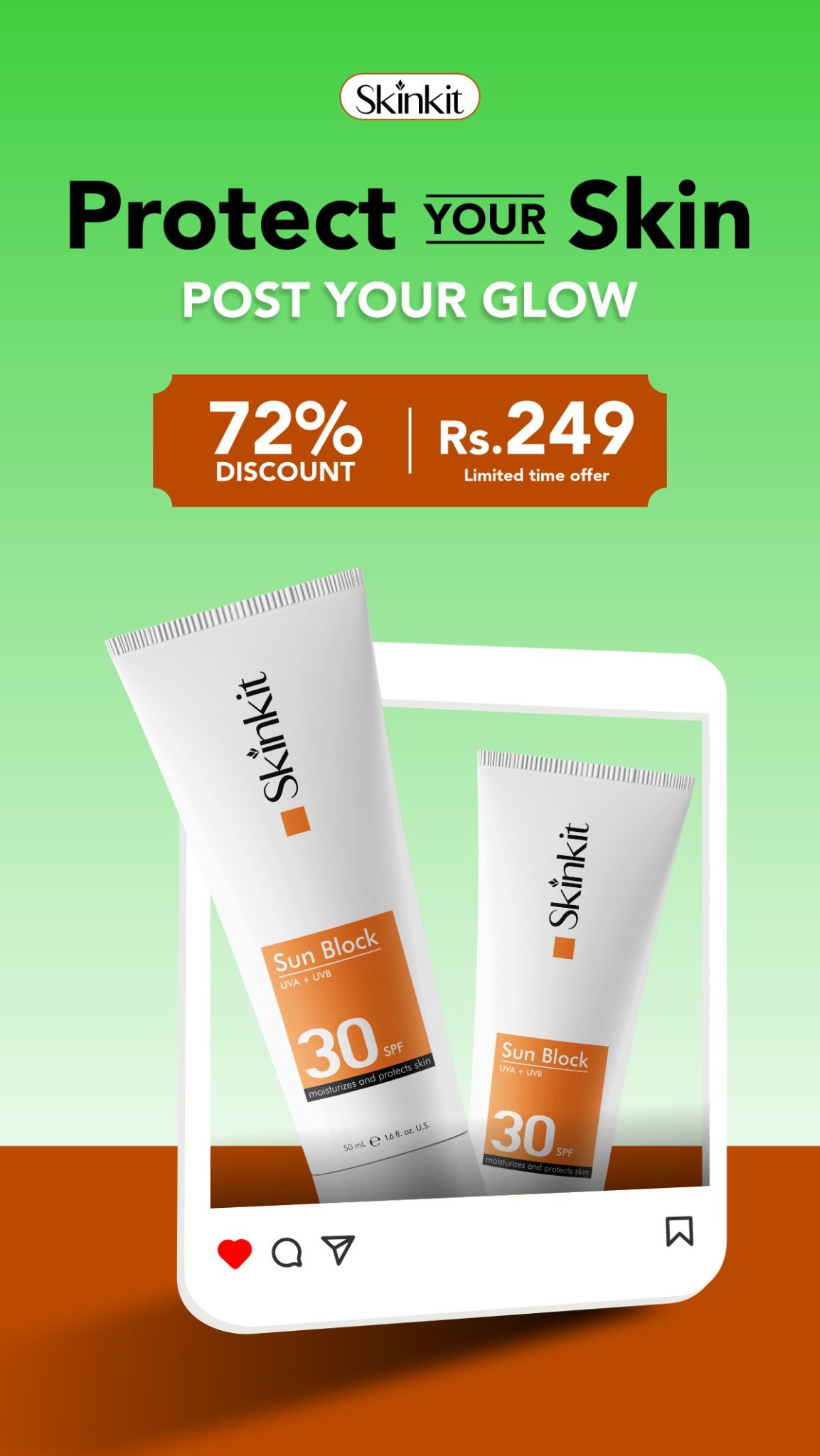 Skin Kit Facebook ad