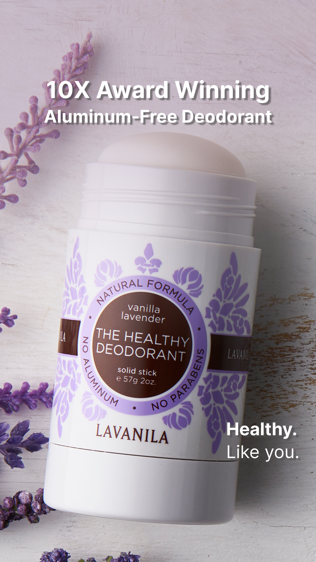 Lavanila Facebook ad from Feb 17, 2026