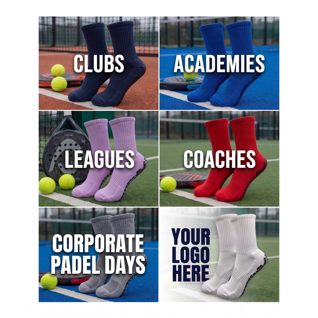 Nextwave Socks Facebook ad: Custom Padel Socks for Teams