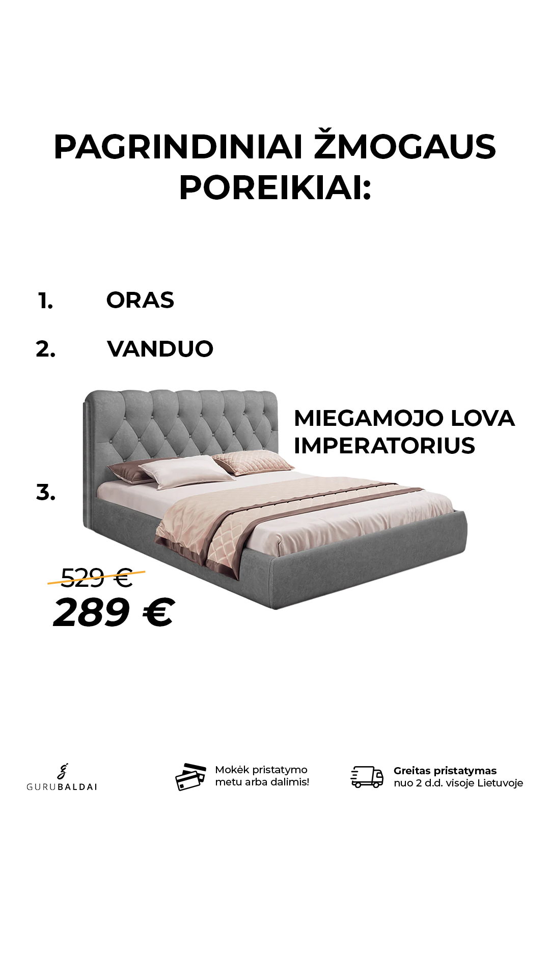 GuruBaldai.lt Facebook ad