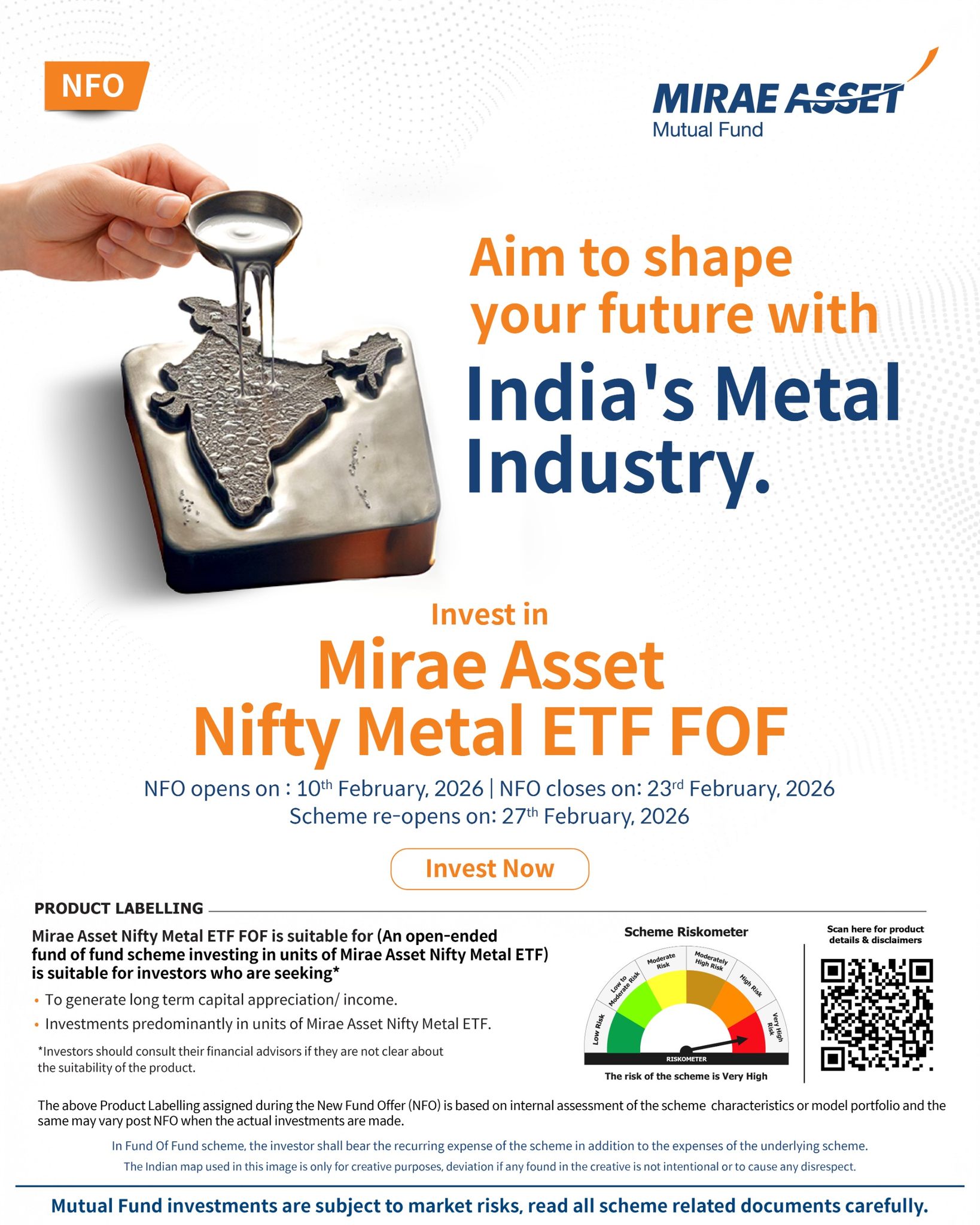 Mirae Asset India Facebook ad