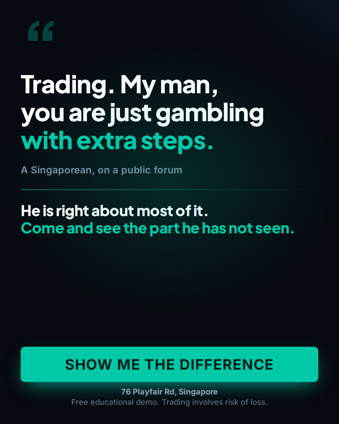 AIQuantTrading Facebook ad