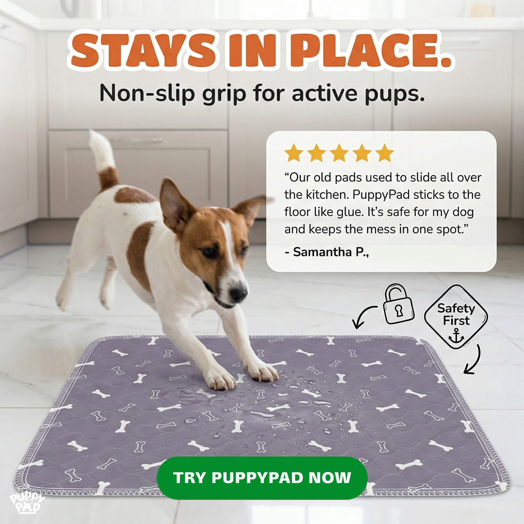 PuppyPad Facebook ad