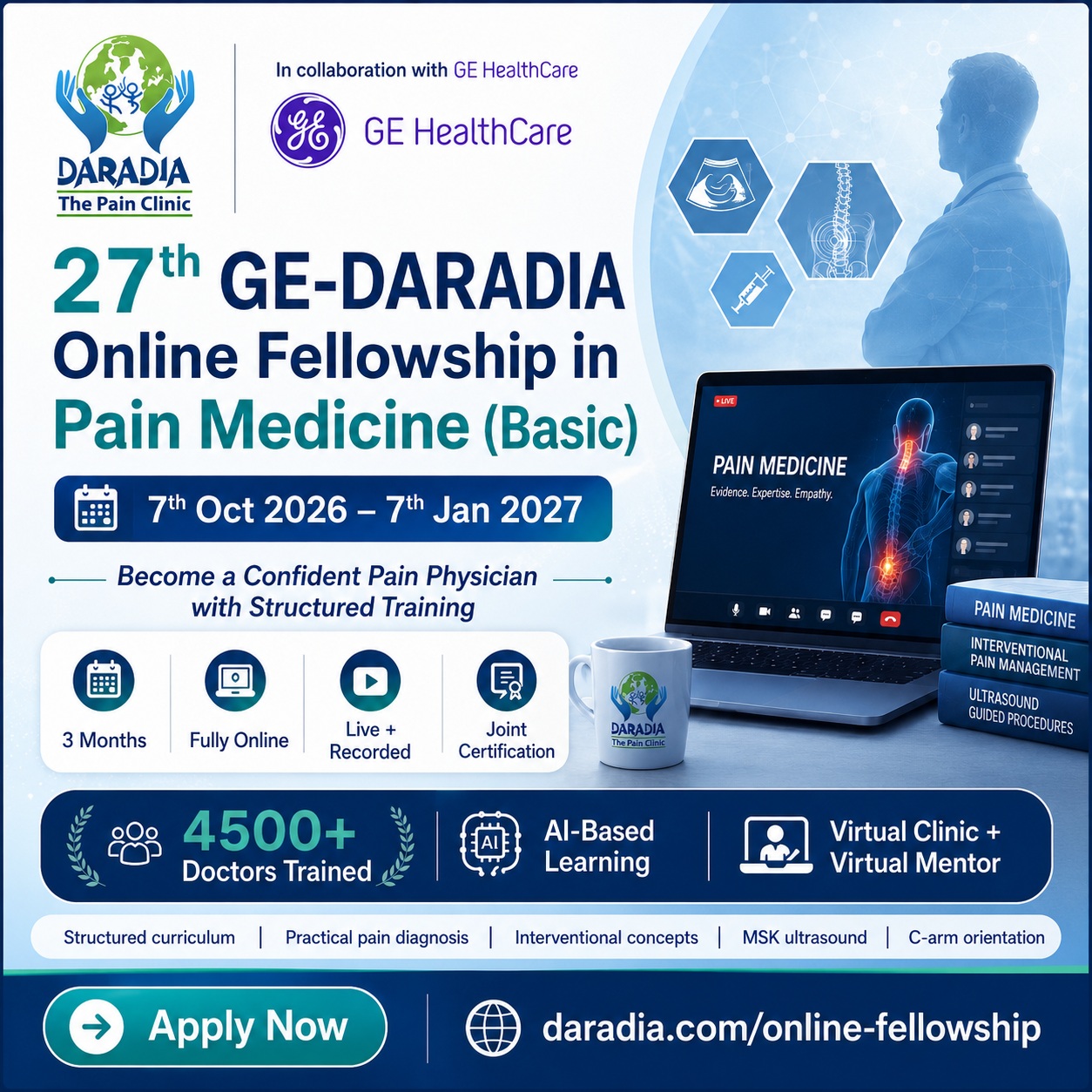 Daradia: The Pain Clinic Facebook ad