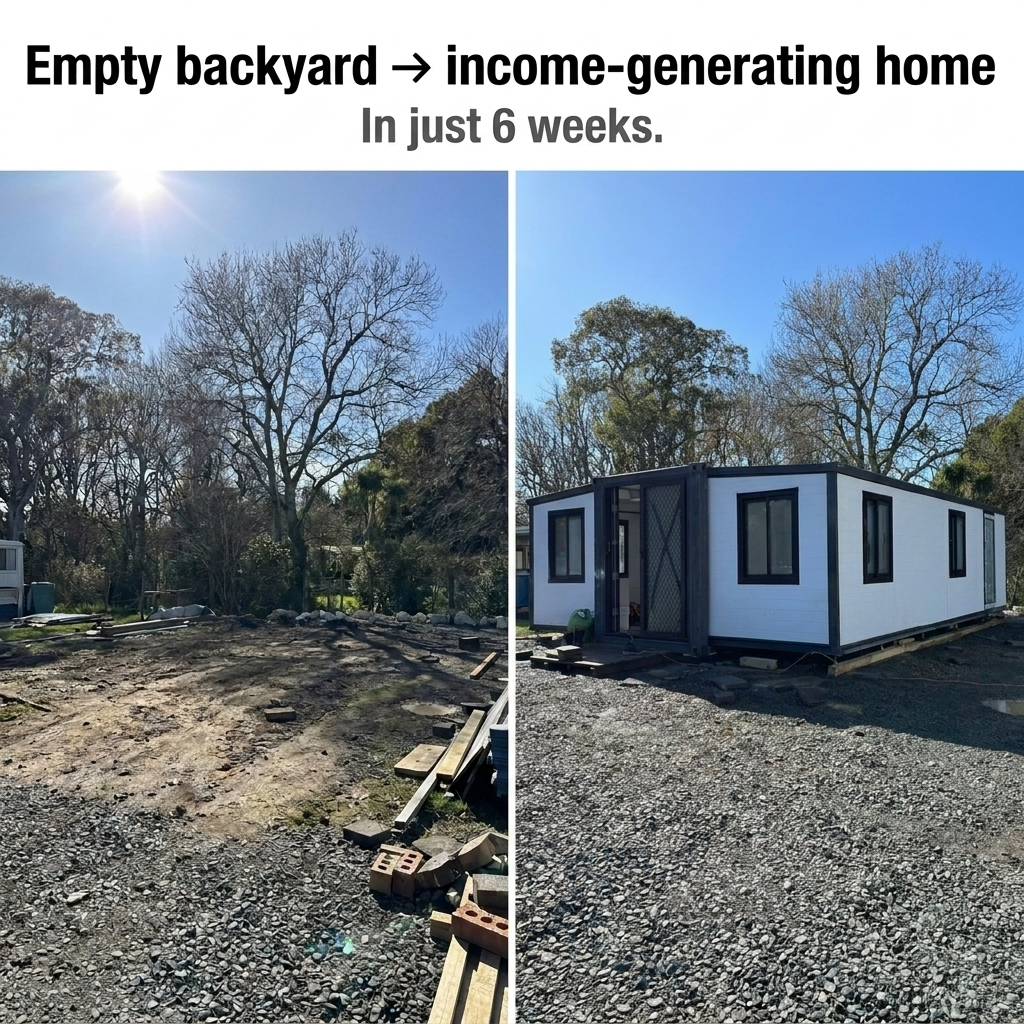 Expanders - Portable Homes Facebook ad