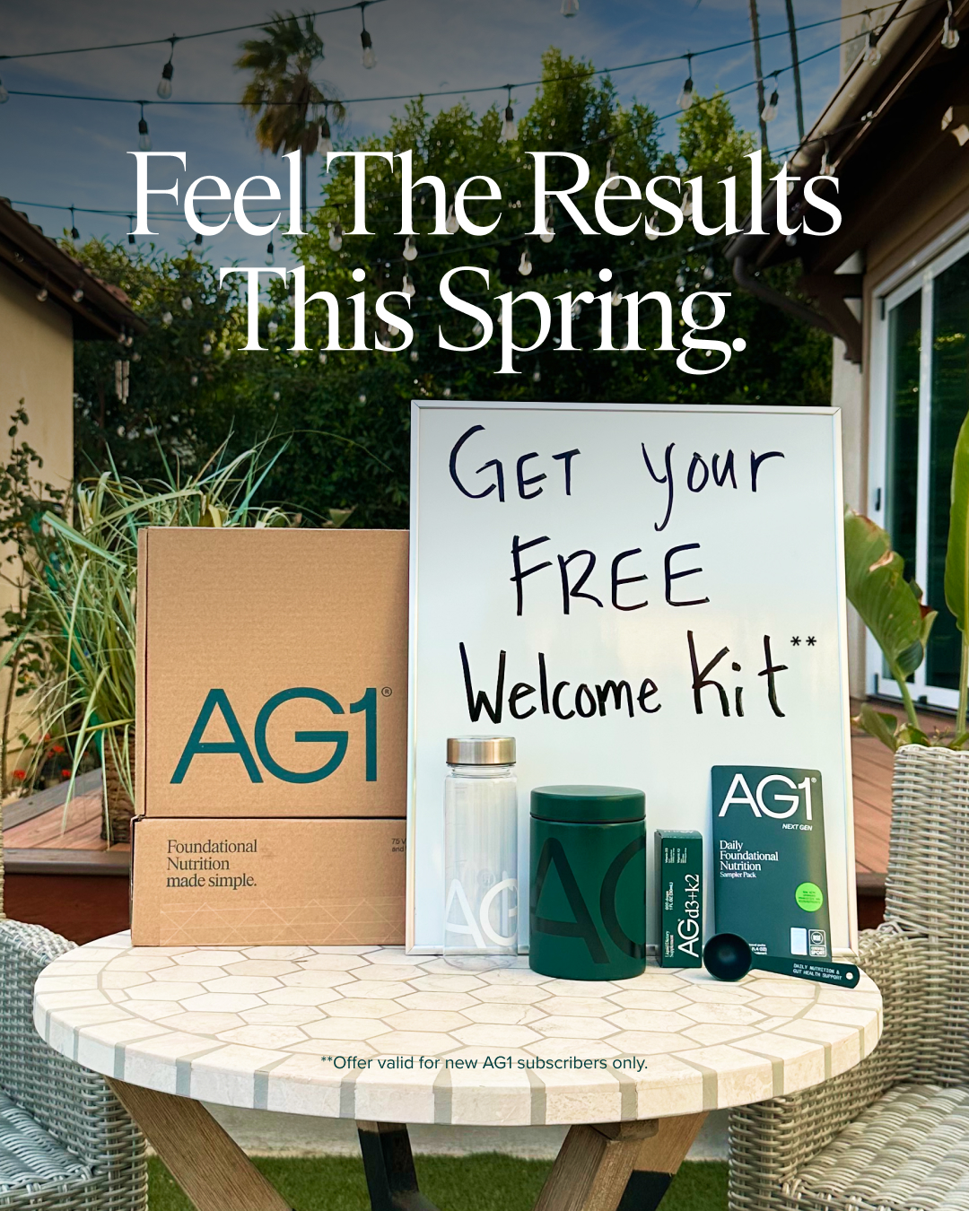 AG1 by Athletic Greens Facebook ad