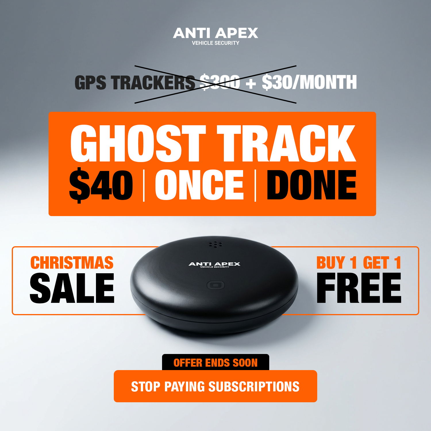 ANTI APEX Facebook ad