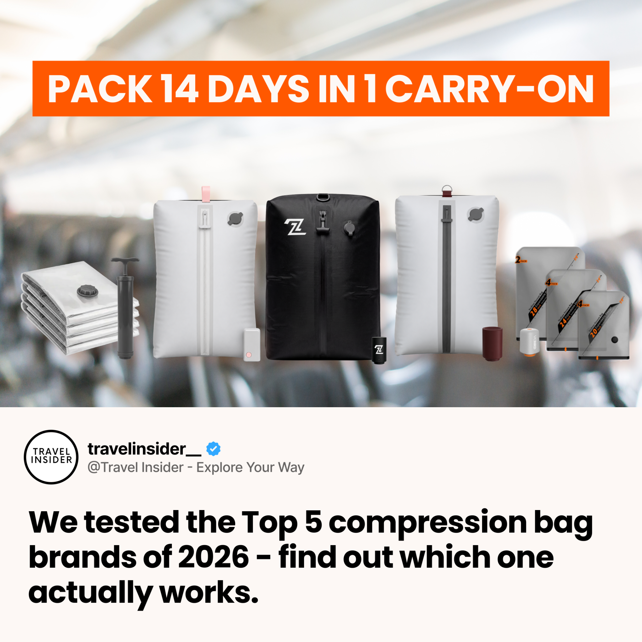 Savvy Travel Hacks Facebook ad