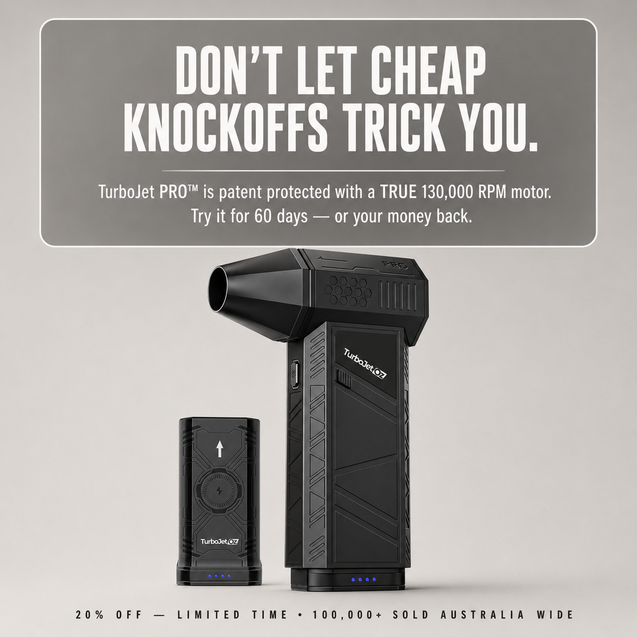 Turbojet Oz Facebook ad