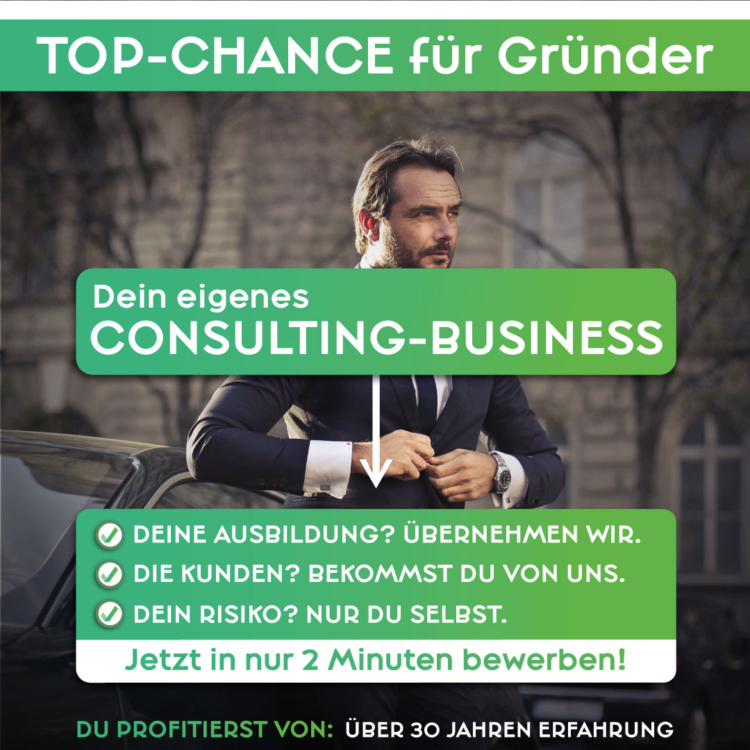 ConsultingChance Facebook ad: Top-Chance für Gründer: Consulting