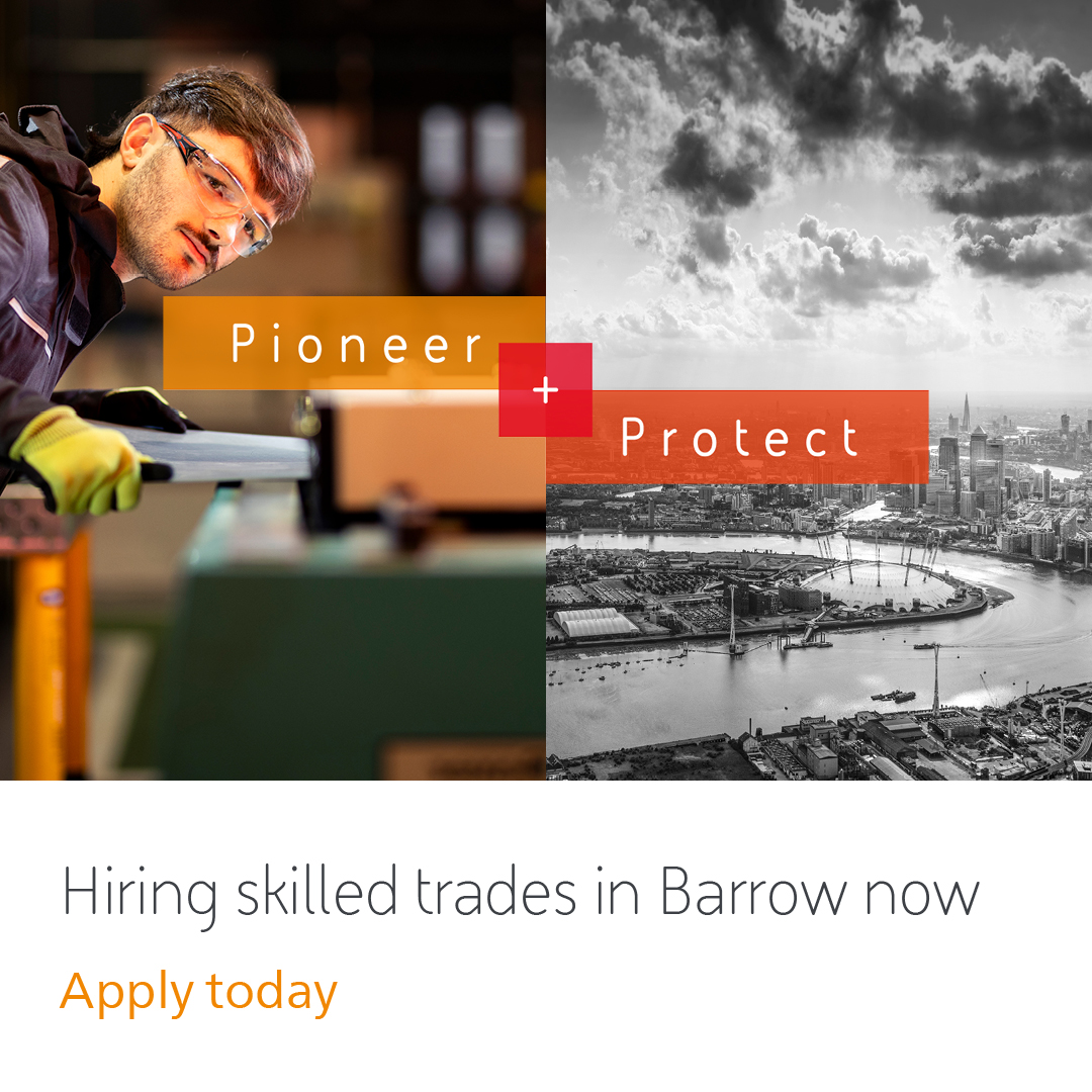 Life at BAE Systems Facebook ad: Join our skilled trades team