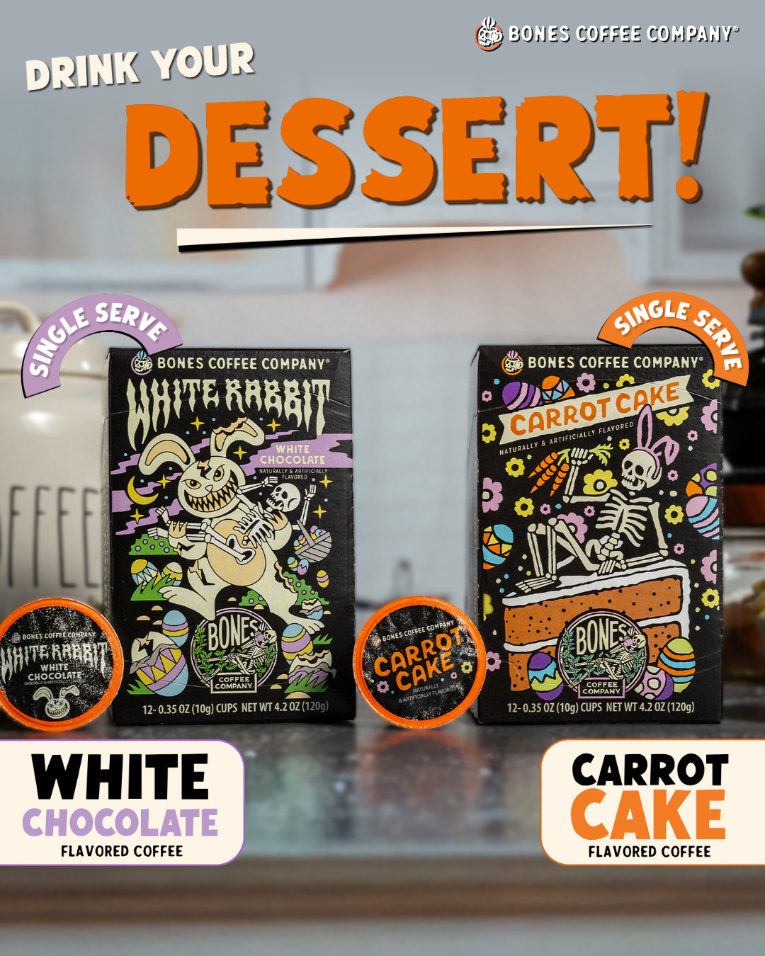Bones Coffee Company Facebook ad