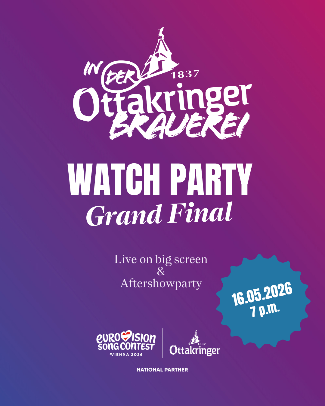 Ottakringer Brauerei Facebook ad: Ready for the Grand Final?