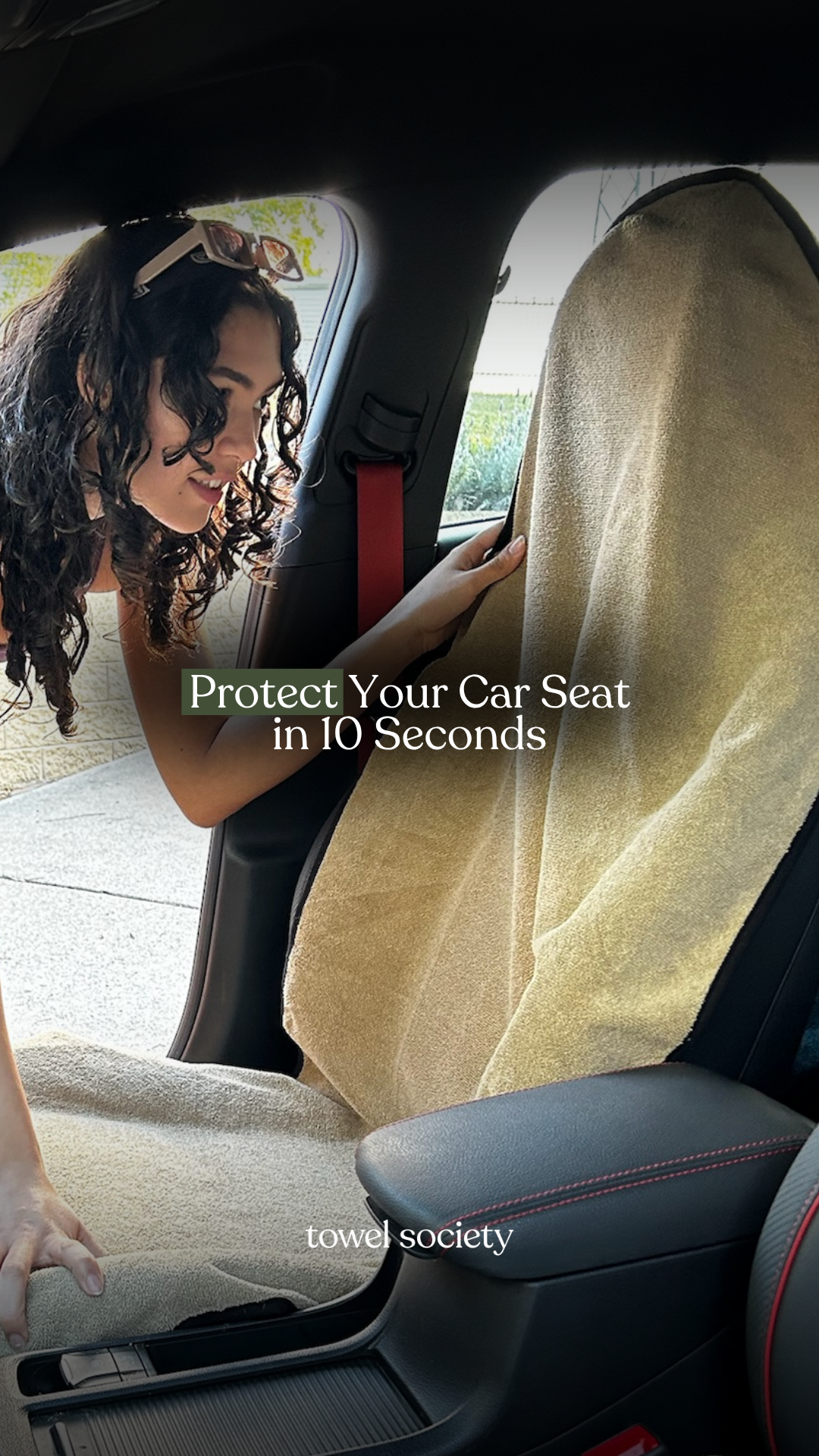 Towel Society Facebook ad