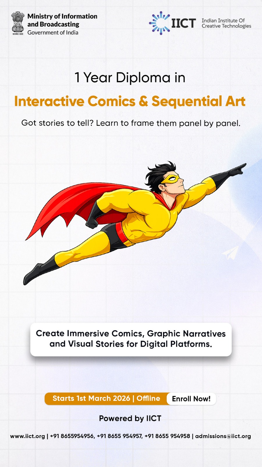 Indian Institute Of Creative Technologies Facebook ad