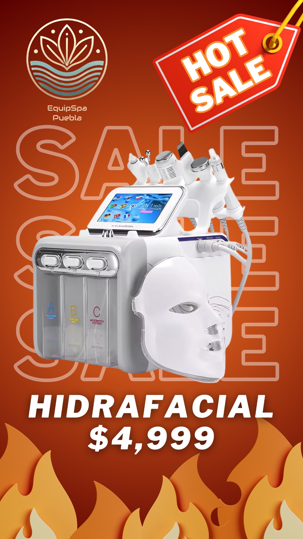 EquipSpa Puebla Facebook ad: Chatea con nosotros