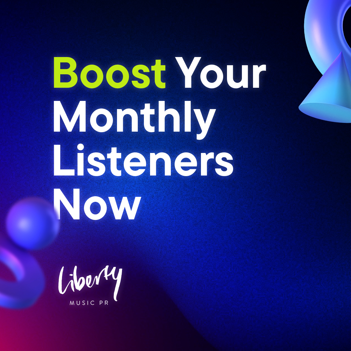 Liberty Music PR Facebook ad: Want to get your tracks on the right…