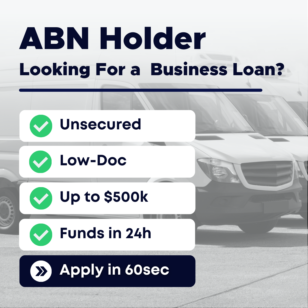 Find My Business Loan Facebook ad