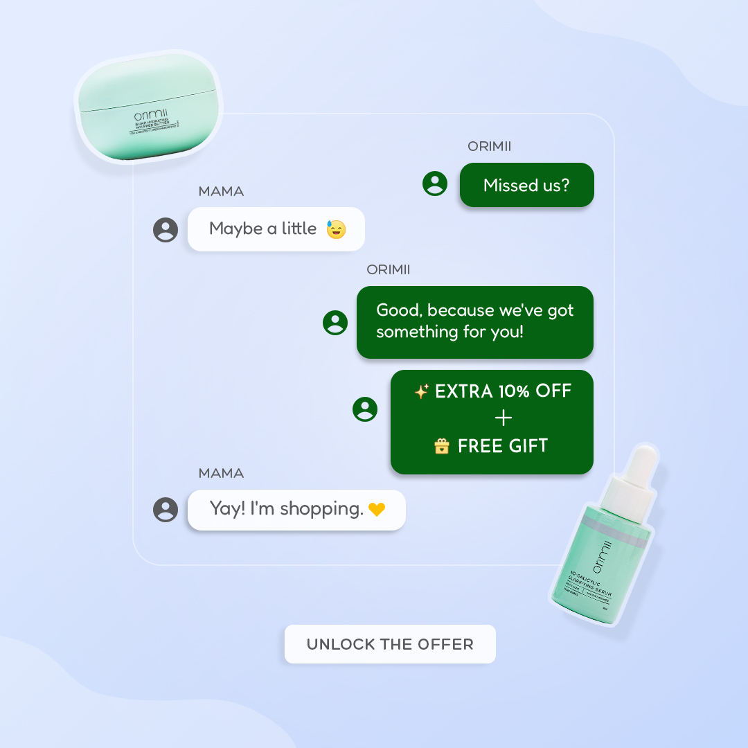 Orimii Skincare Facebook ad