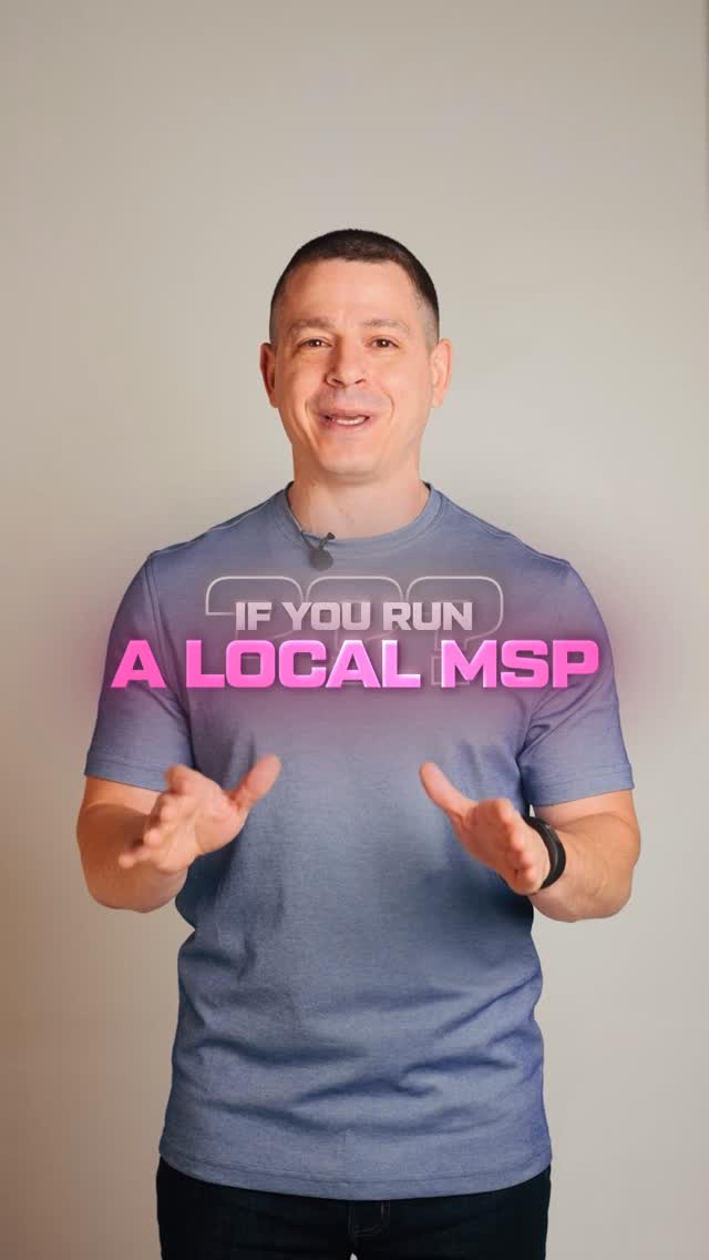 Nate Helps MSPs Facebook ad: Alright, quick context before you scroll past.