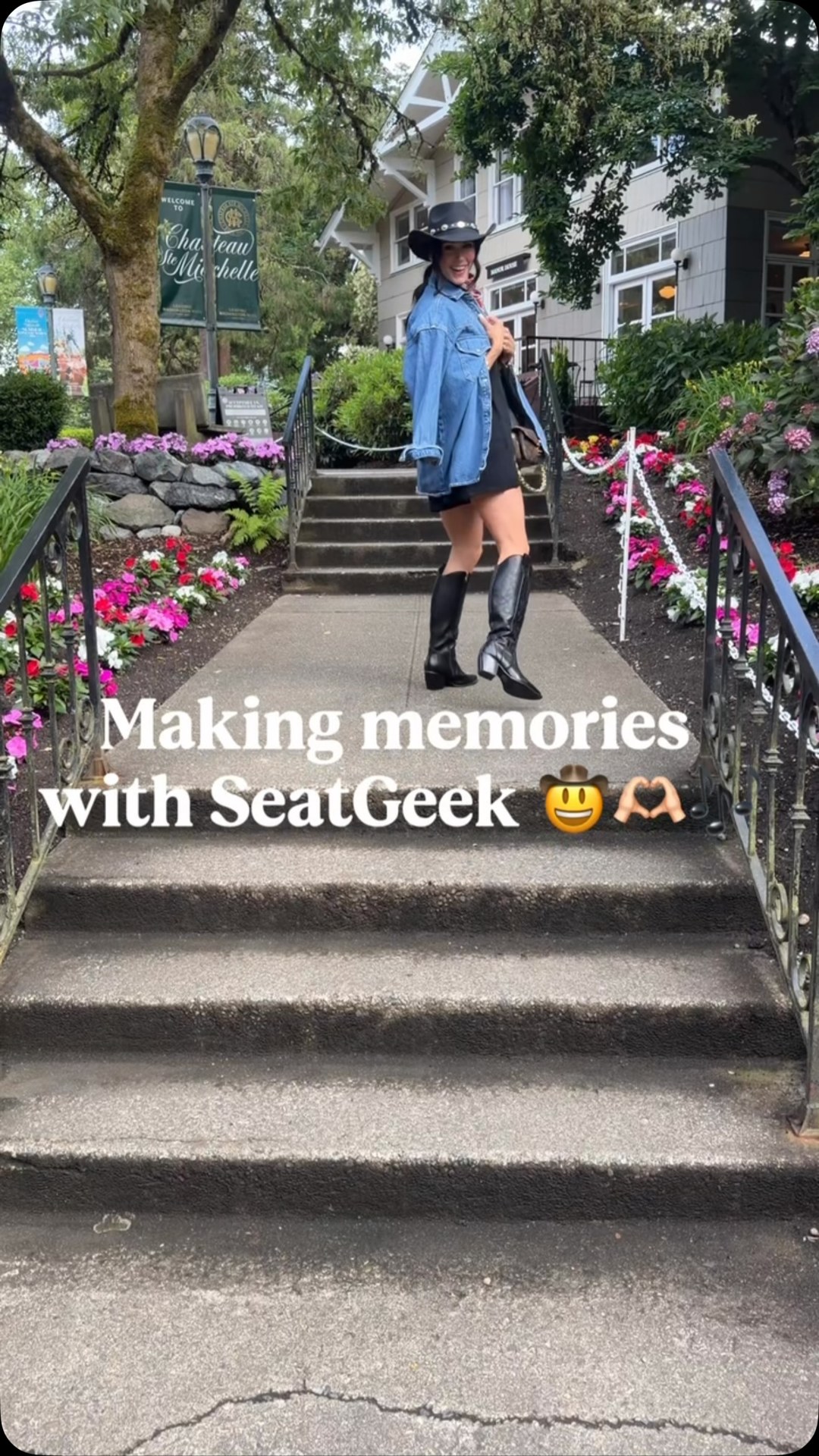 SeatGeek Facebook ad: Making memories with your favorite people is always…