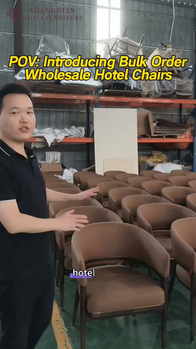 Shangdian Hotel Furniture Manufacturing Co.,Ltd Facebook ad: POV: Introducing Bulk Order Custom Wholesale Hotel Chairs