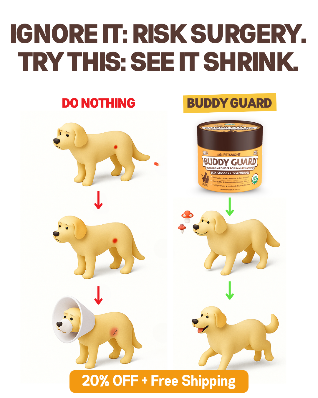 Petsmont Facebook ad