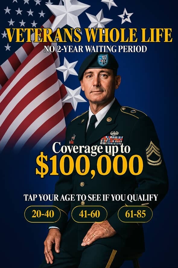 Veterans Life Facebook ad: Veterans Benefits