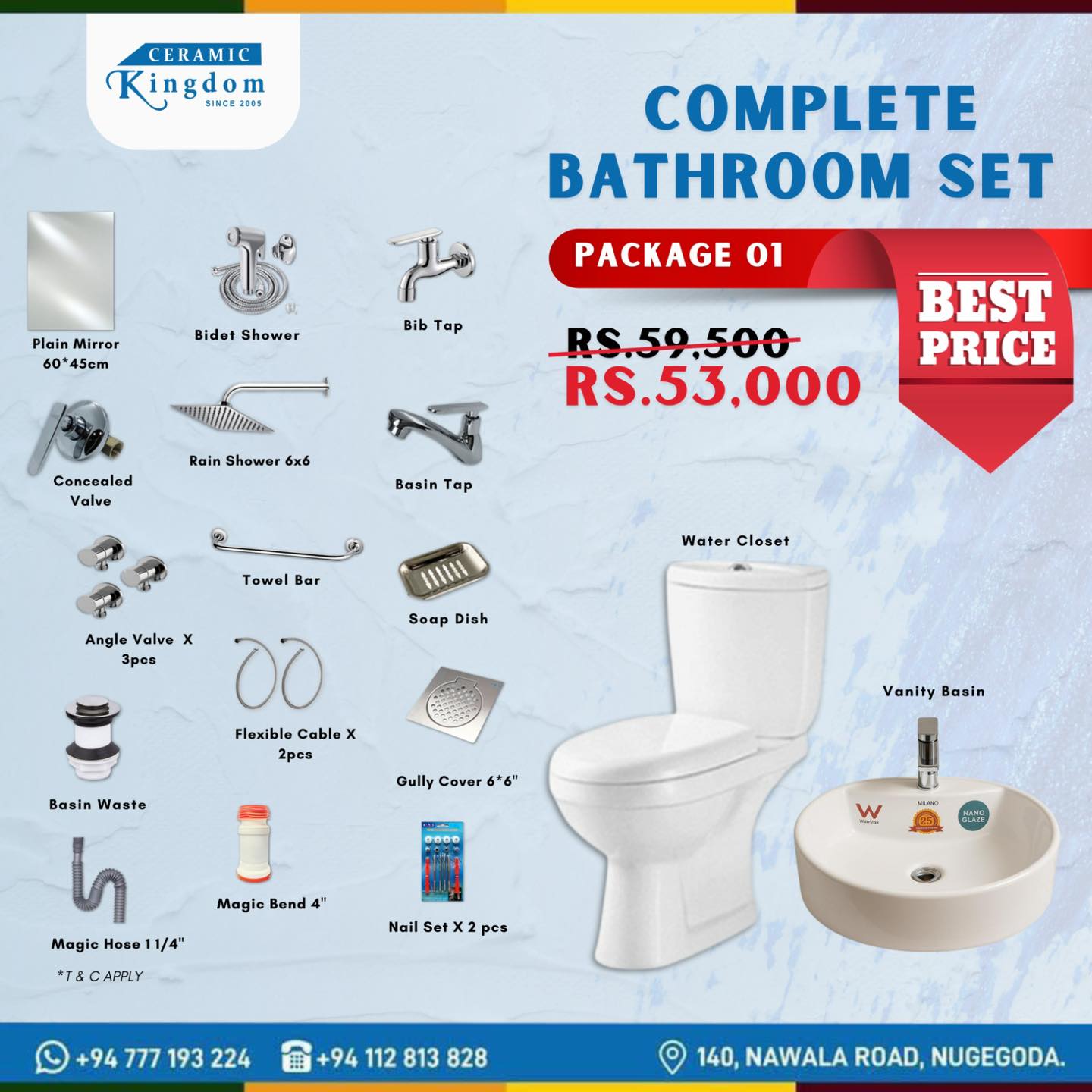 Ceramic Kingdom Facebook ad: Ceramic Kingdom High Quality Products for the lowest…