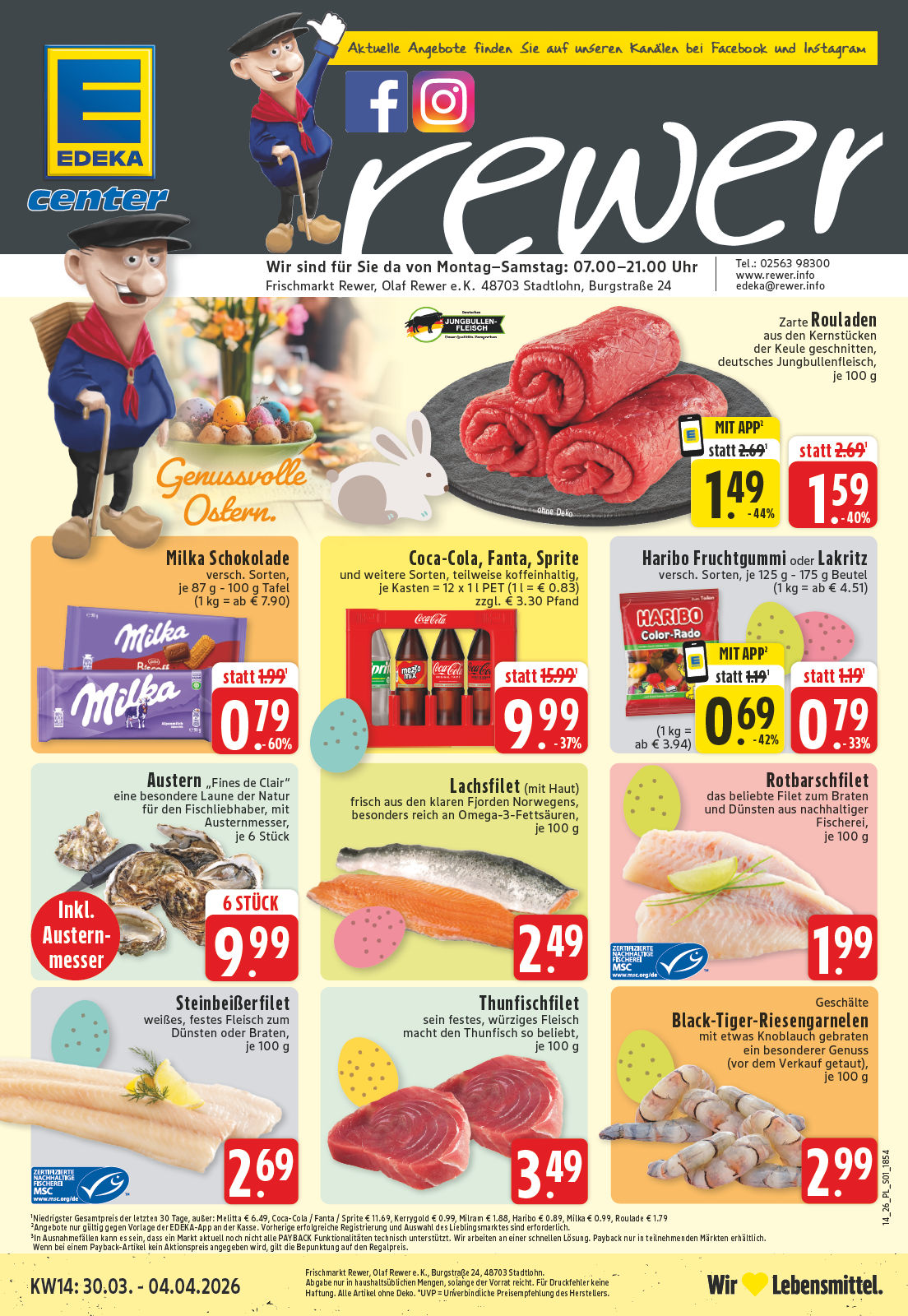 Edeka Rewer Facebook ad: ππ‘Γππππ₯π Γπ¦π¦ππ π¦π£ππ₯ππ‘!