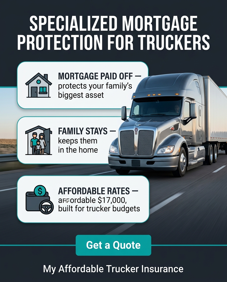 My Affordable Trucker Insurance Facebook ad