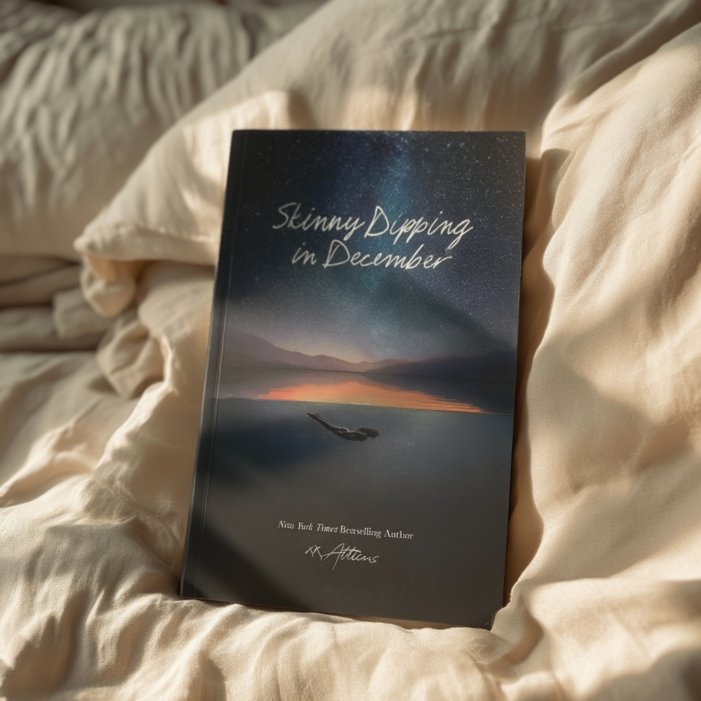 Atticuspoetry Facebook ad: Skinny Dipping in December