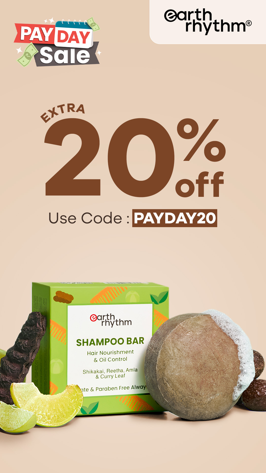 Earth Rhythm Facebook ad
