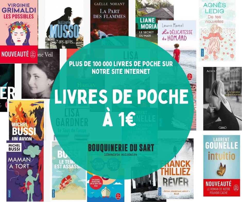 La Bouquinerie du Sart Facebook ad from Feb 18, 2025