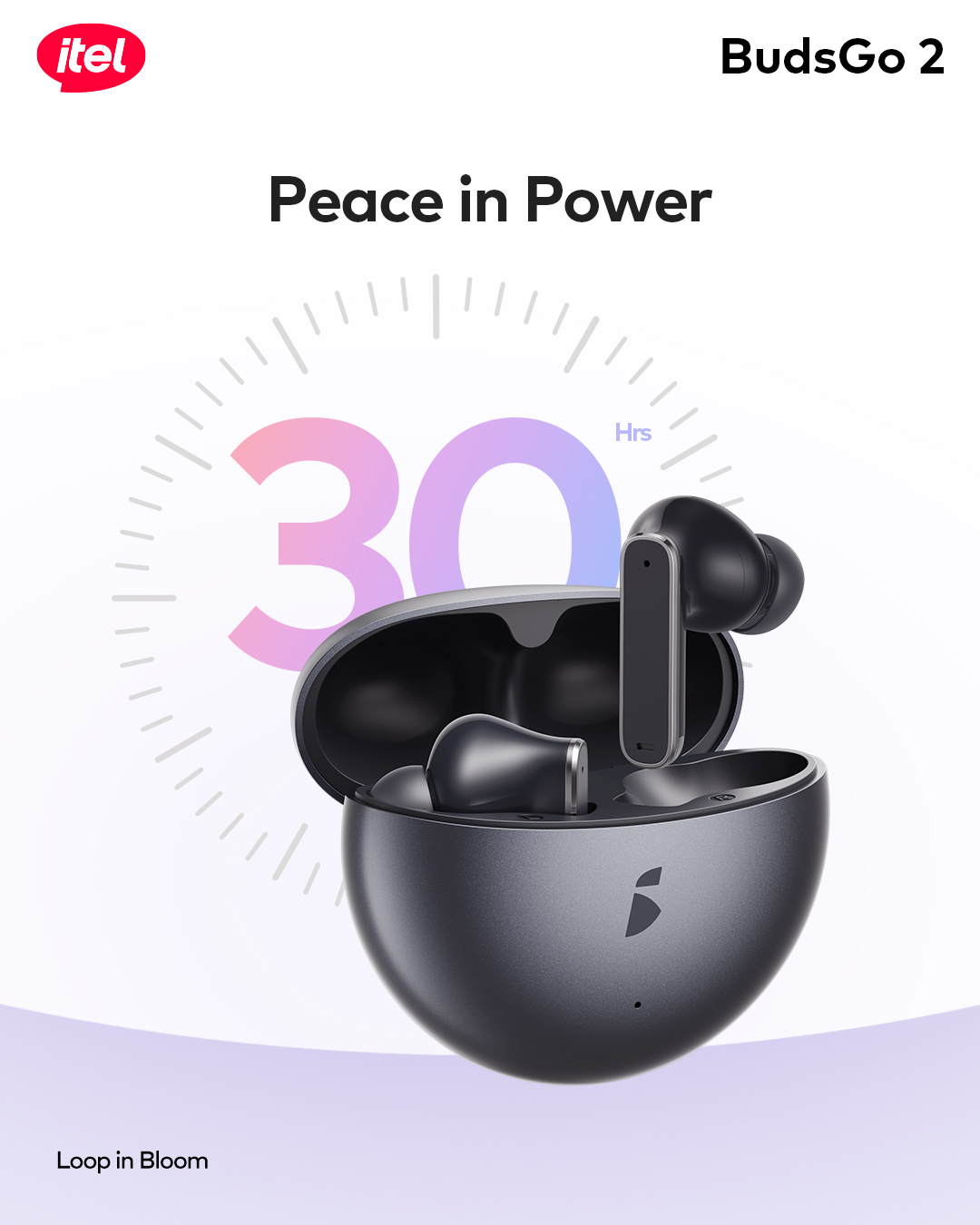 itel SmartLife Facebook ad: itel TWS Wireless Bluetooth 6.0 Earphones,Active Noise