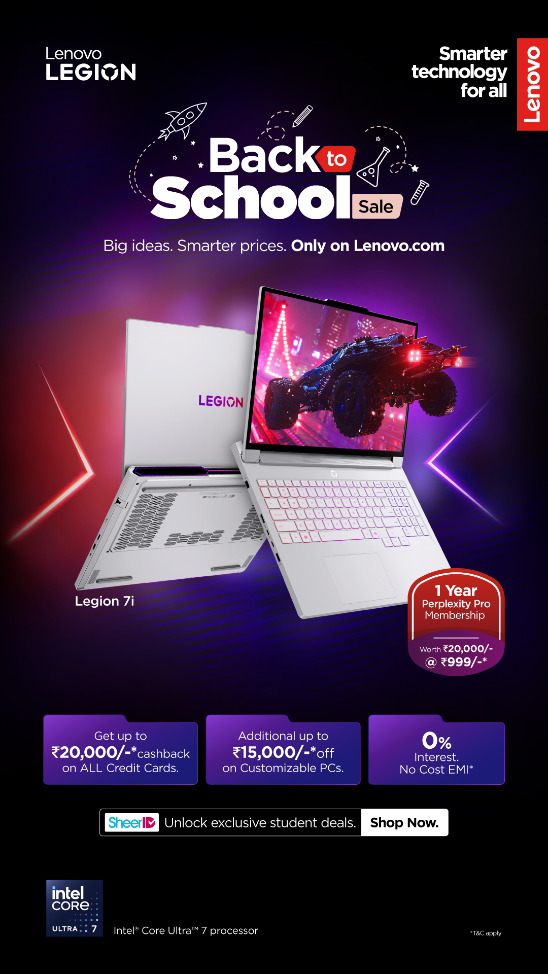 Lenovo India Facebook ad