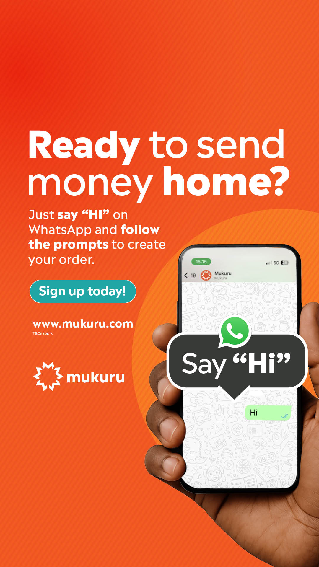 Mukuru Facebook ad from May 5, 2026