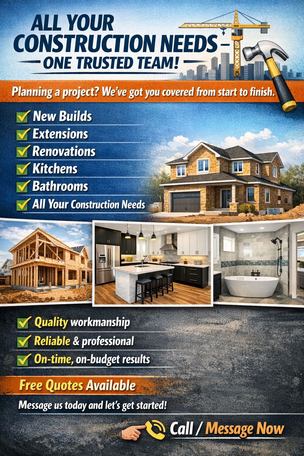 Towy  carpentry & construction services ltd Facebook ad