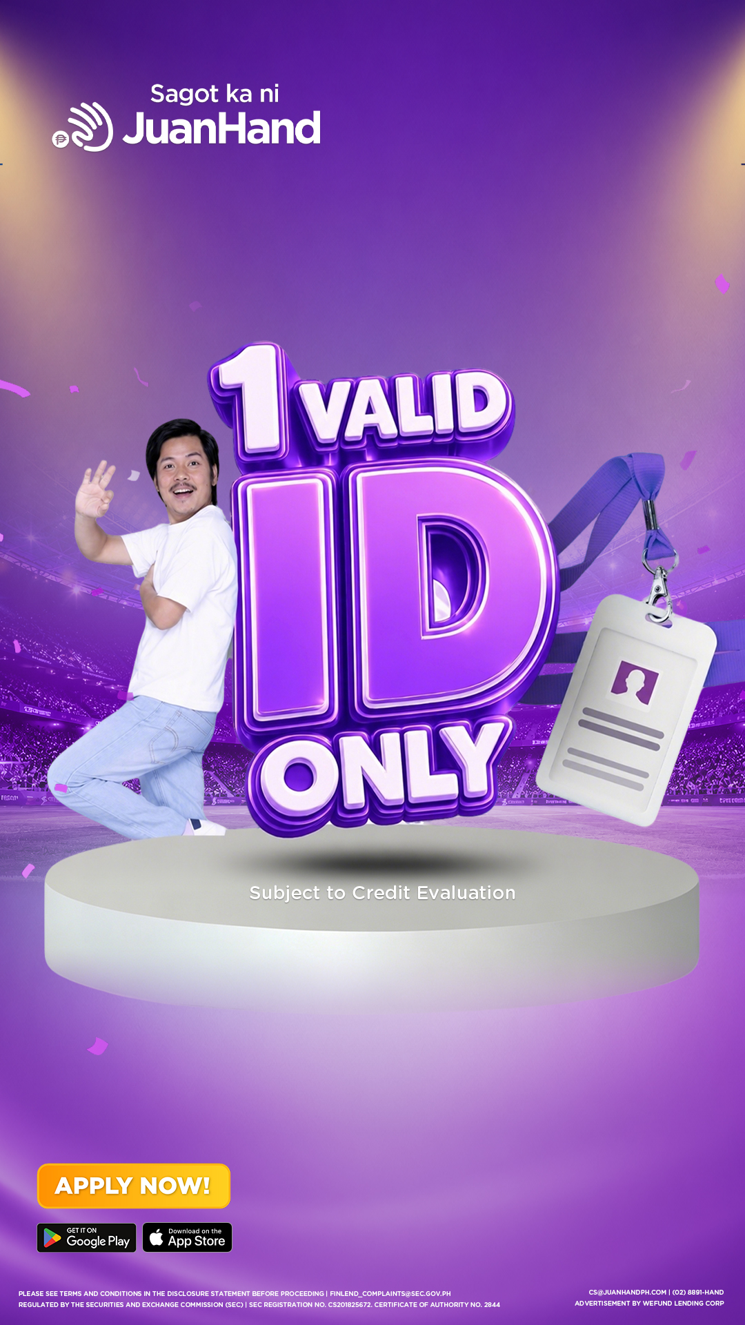 JuanHand Facebook ad