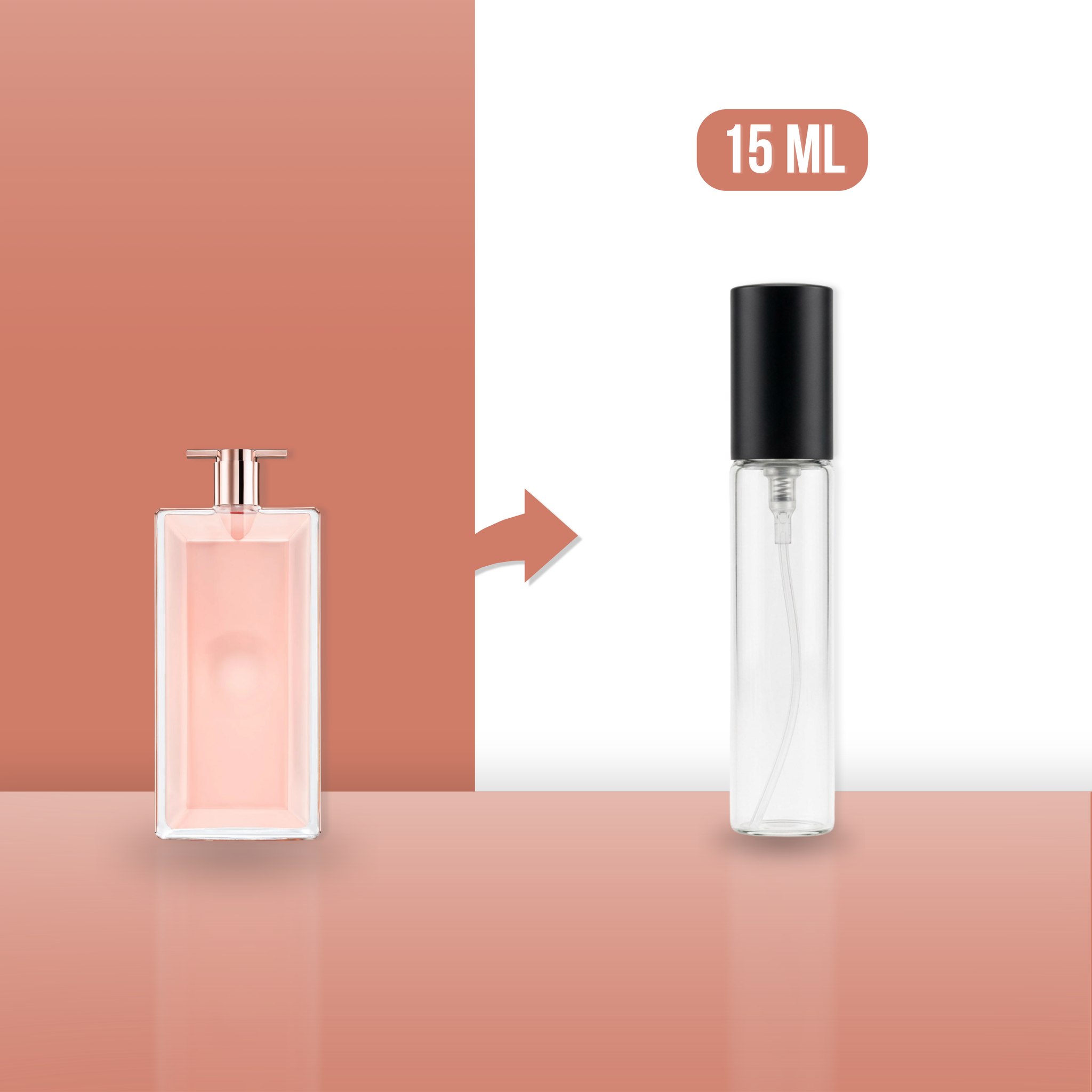 TvojaParfum Facebook ad: Vaše obľúbené vône v 15 ml
