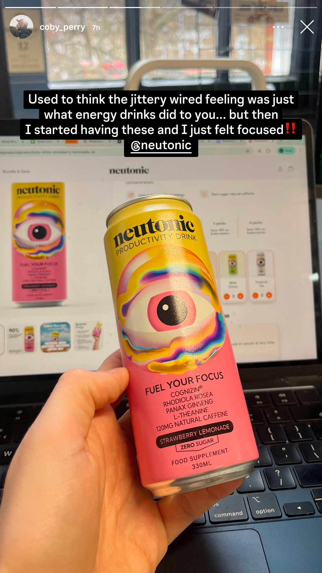 Neutonic Facebook ad