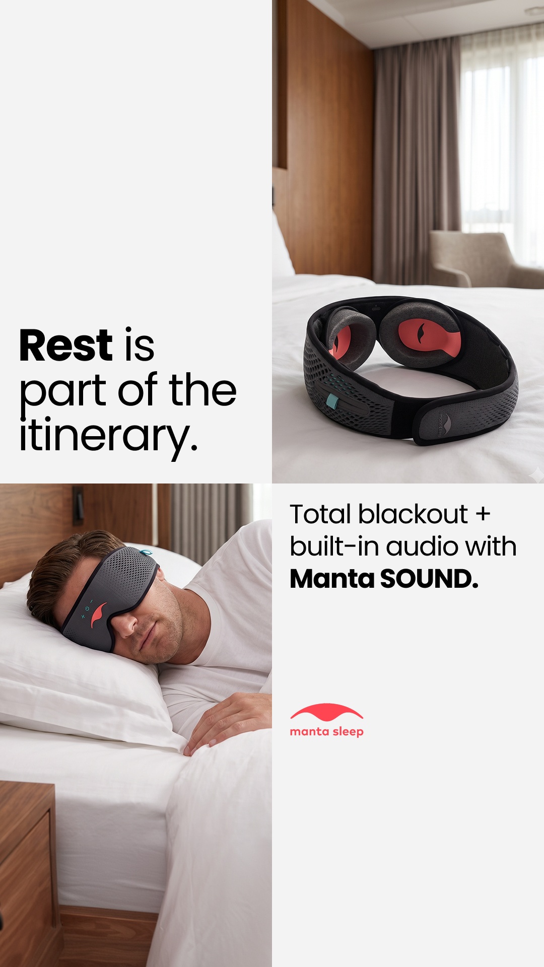 Manta Sleep Facebook ad