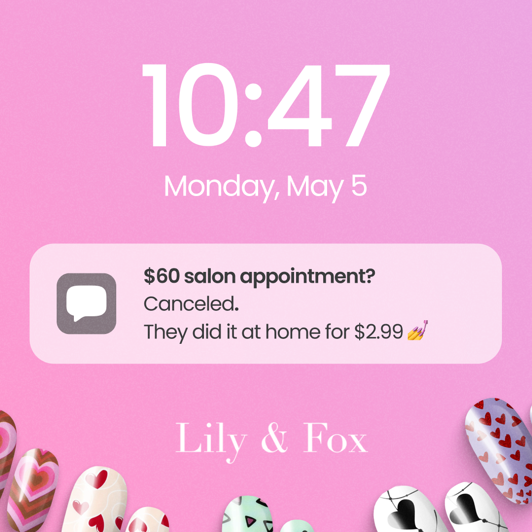 Lily and Fox Facebook ad