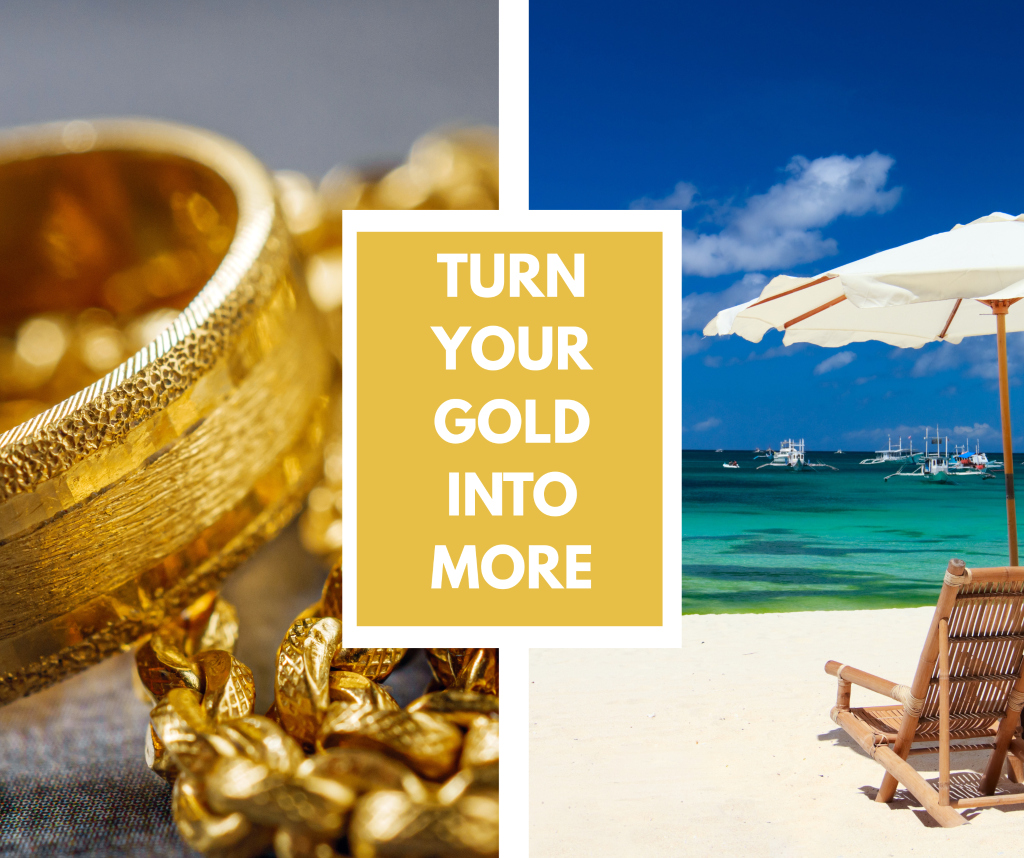 Gold & Promise Facebook ad: Need money for bills, a vacation or debt…