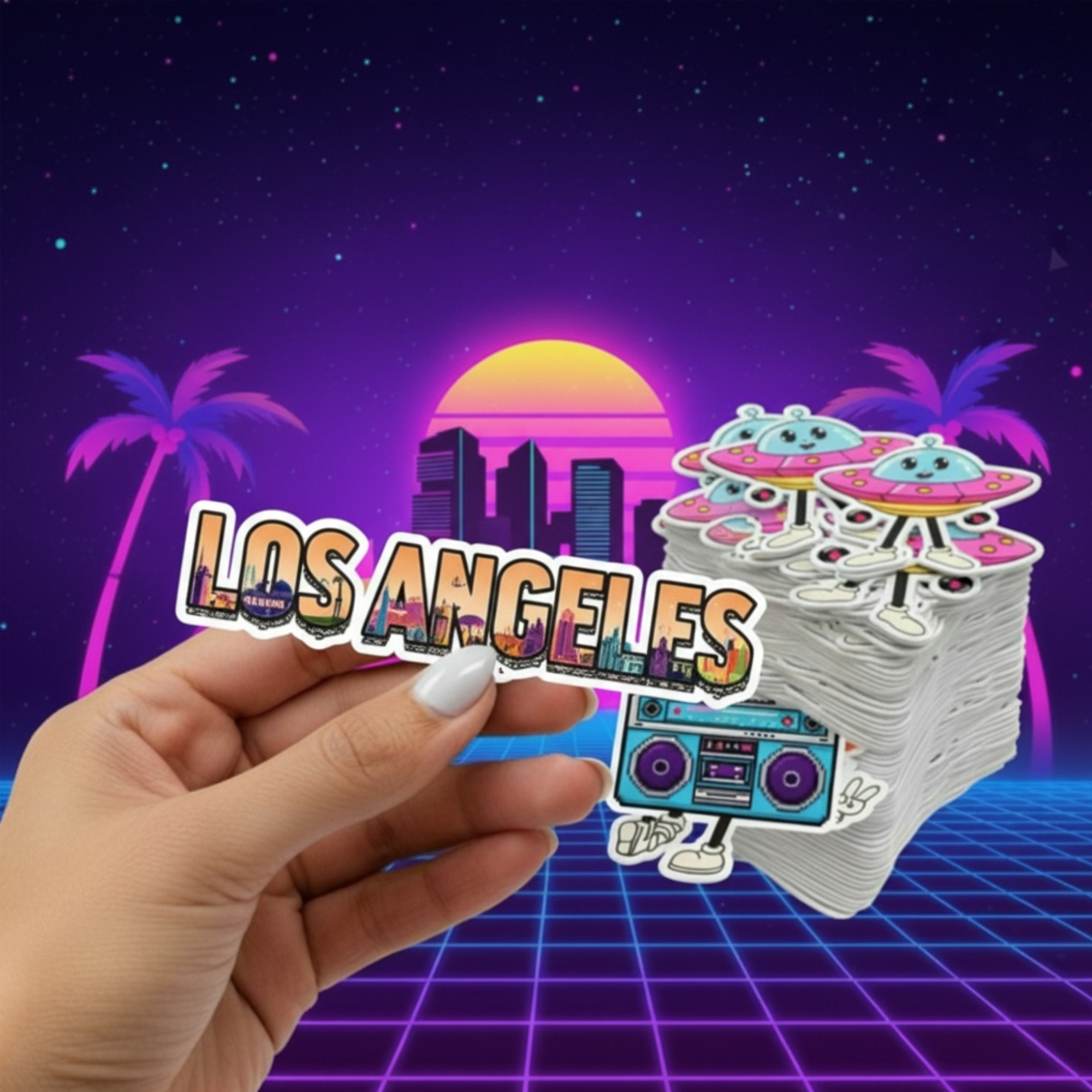 Vinyl Status - Custom Stickers Facebook ad: Turn your ideas into high-quality custom stickers that…