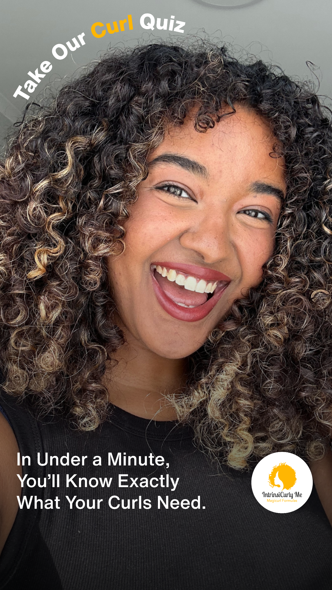 IntrinsiCurly Me Facebook ad: Take Our Quiz