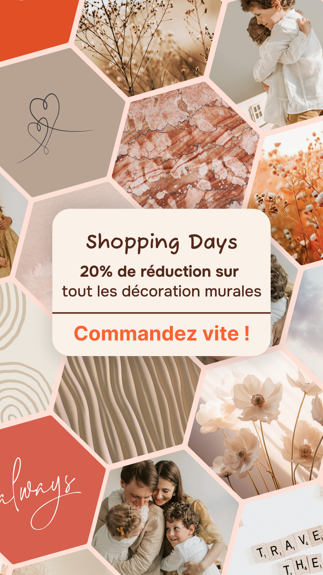 Modulari Facebook ad: Votre collage photo maintenant à -20%