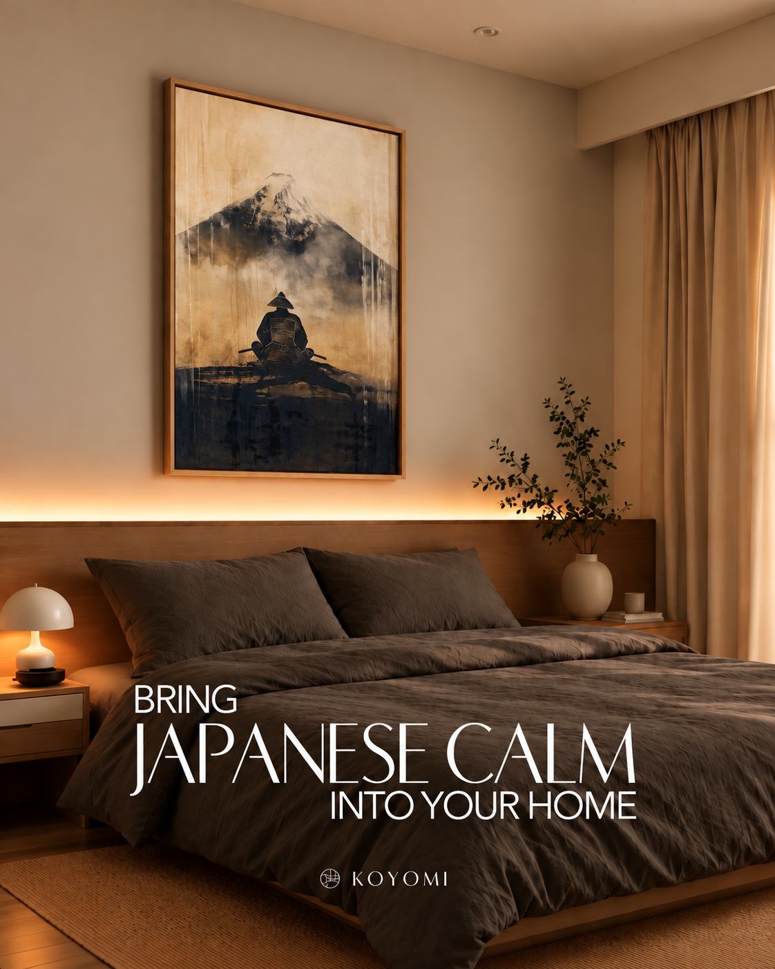 House of koyomi Facebook ad: Art Inspired by the Spirit of Japan