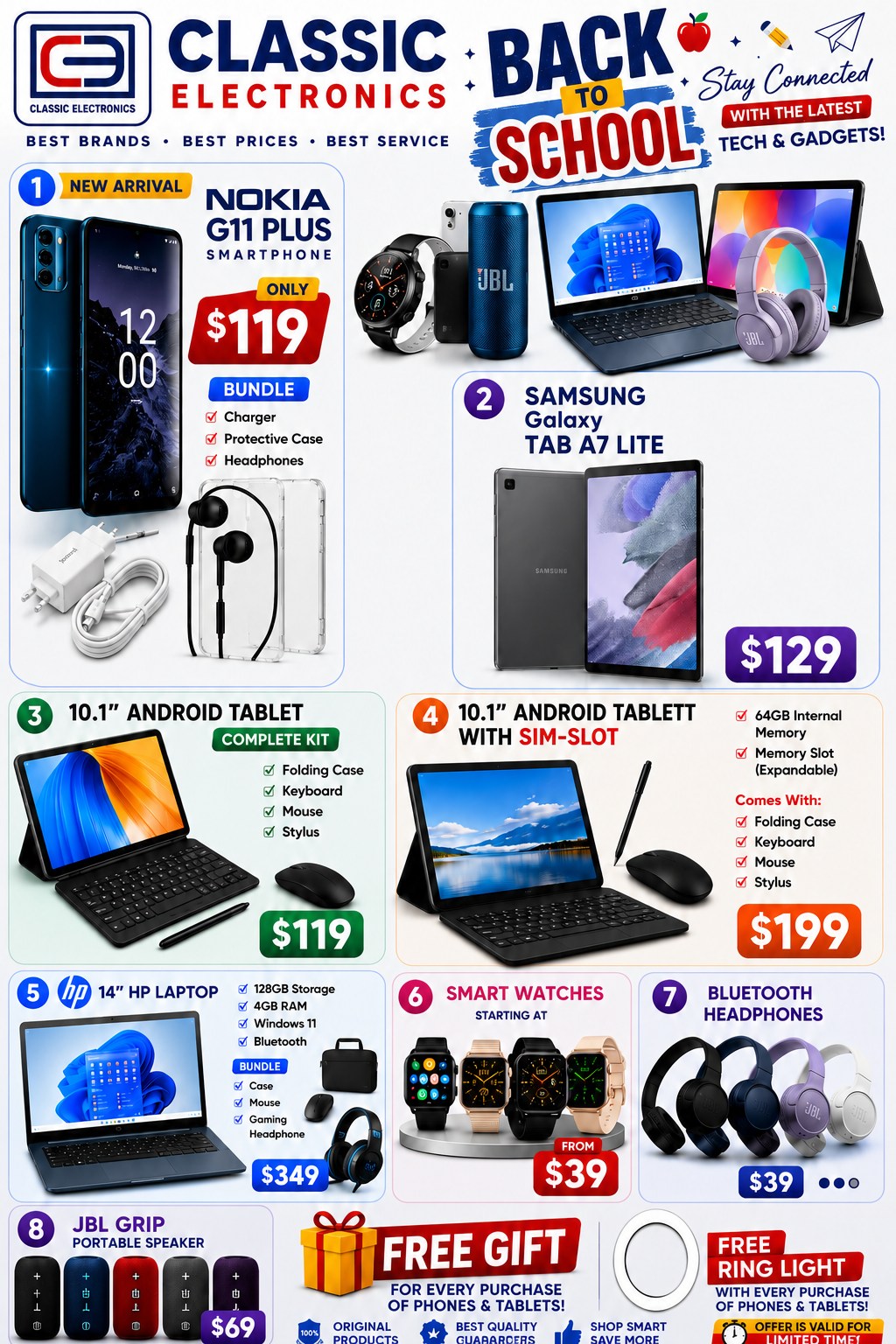 Classic Electronics - SXM/ St. Maarten Facebook ad from Jul 25, 2026
