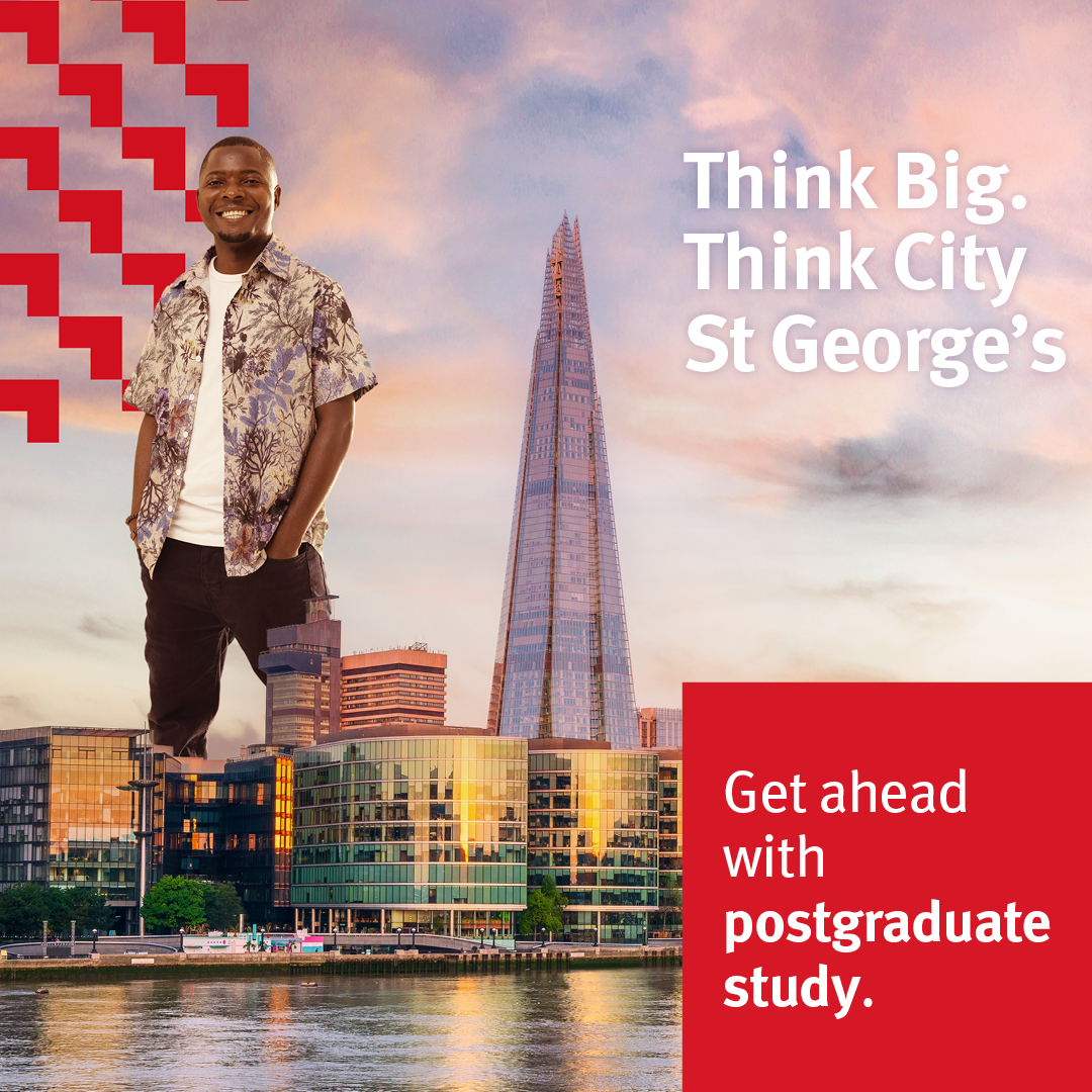 City St George’s, University of London Facebook ad
